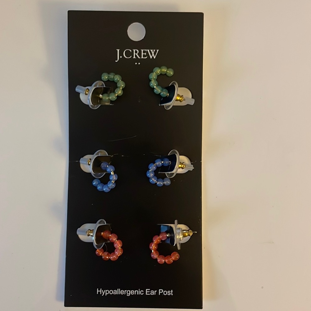 Jcrew hoop trio ❤️😍